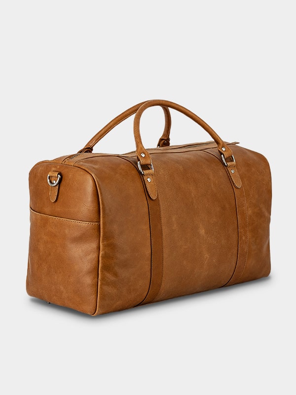 1 Luxury leather travel bag