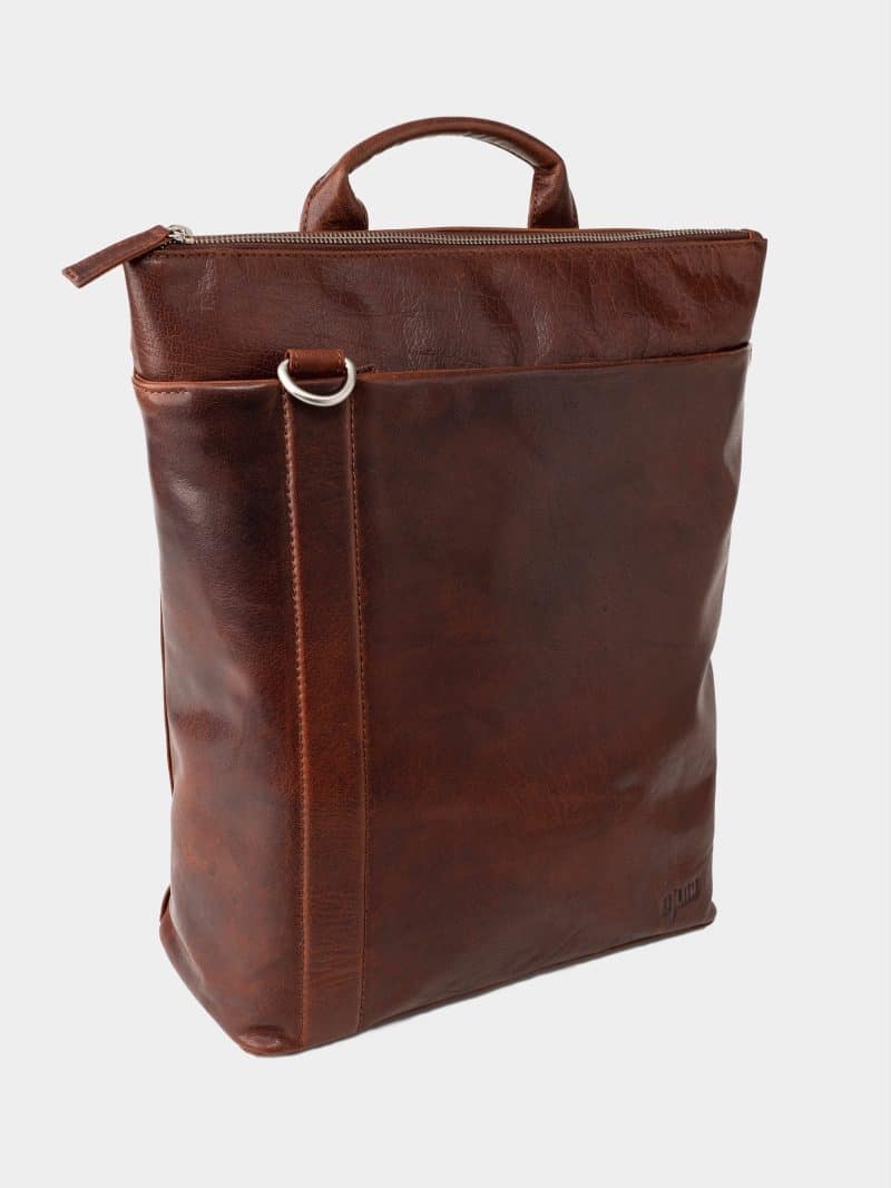 kožený business batoh