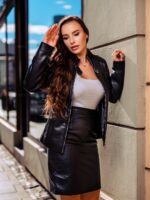Premium Women's Leather Jacket