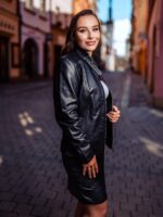 Premium Women's Leather Jacket
