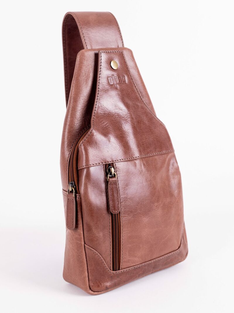 Premium leather crossbody