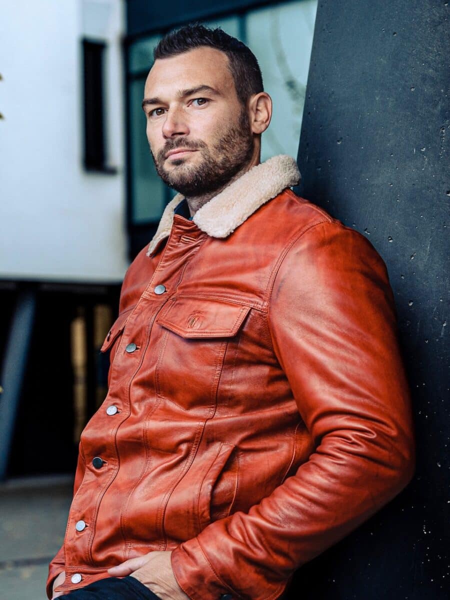 Leather Winter Jacket