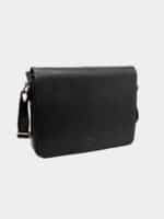 Luxury leather messenger