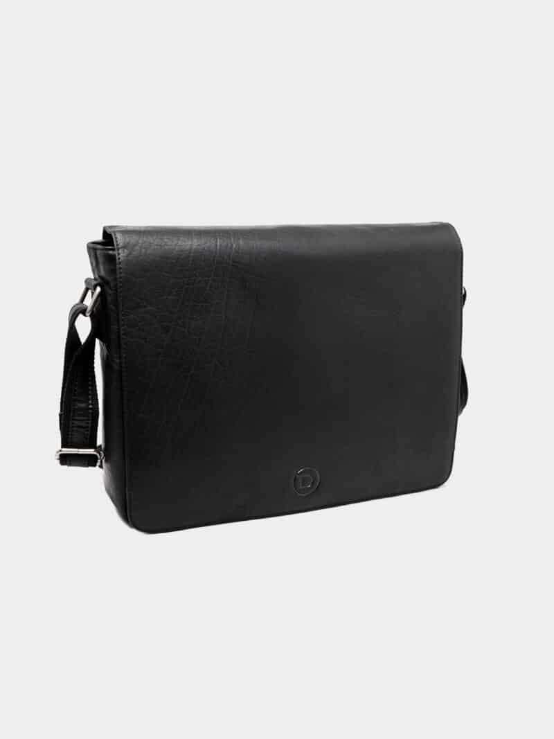 Luxury leather messenger