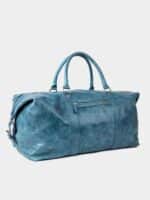 Luxury leather duffle bag