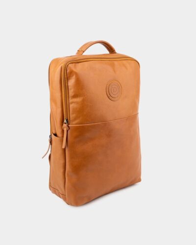 Premium leather backpack