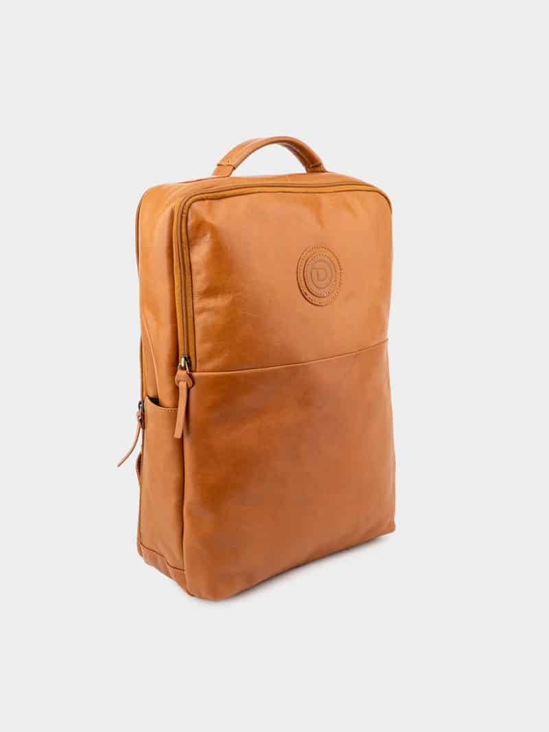 Premium leather backpack