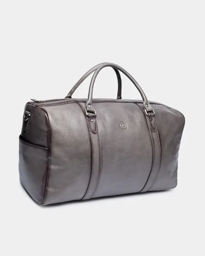 Luxury leather travel bag