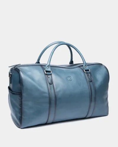 Luxury leather travel bag