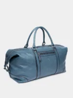 Luxury leather duffle bag