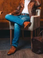 kožené boty